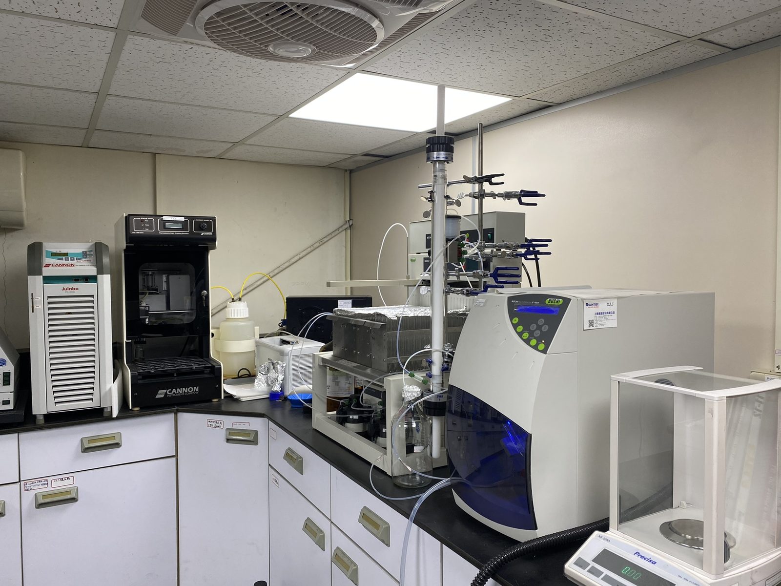 Viscosity and related oil-test instruments at CFI